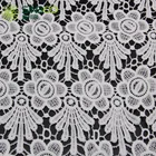 3d Flower Tulle Lace Heavy Embroider Lace Dress Fabric Wedding