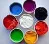 Fabric paint fluorescent pigment