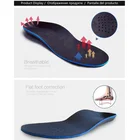 Best Material Premium EVA Orthotic Arch Support Insole For Flat Feet Memory form material for orthopedic Shoes