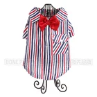 BONEPUPPY Bowtie Elegant Dog T Shirt Puppy Cat Polo Shirt Apparel Clothes