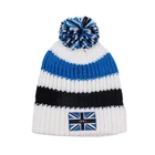 Wholesale Newest knitted bobble beanie hat