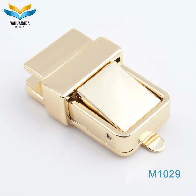 high end handbag turn lock or purse lock bag hardware accessories