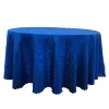 Royal blue wedding damask table cloth for sale