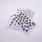 Custom Label Printing Sticker Paper Vinyl A4 A5 PVC Color Lamination Sheet