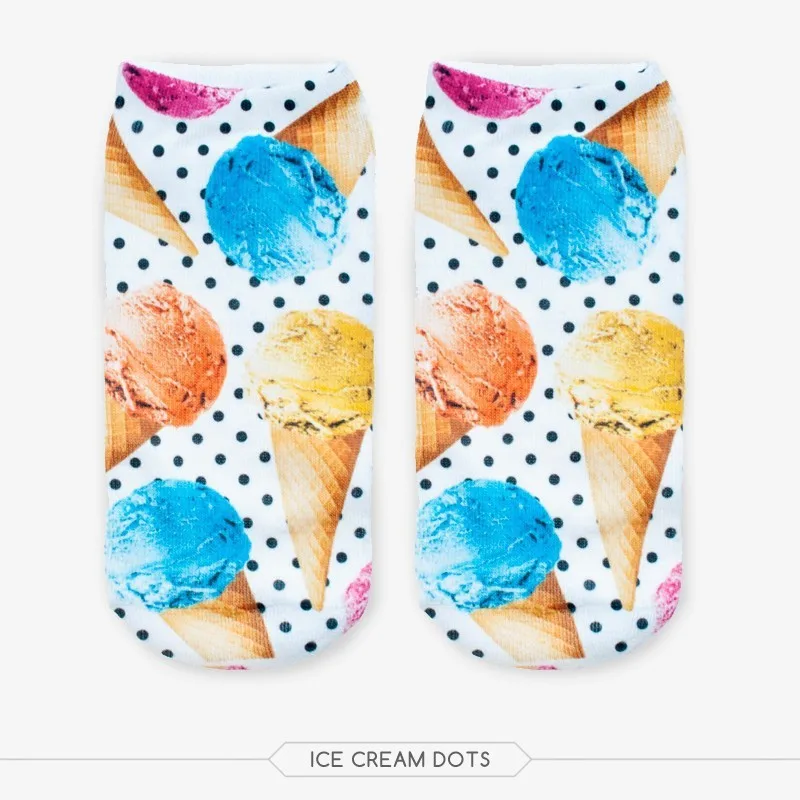 2015 Knee Sock Time-limited Rushed Freeshipping Polyester Contrast Color Meias Women Socks 3d Casual Cute Charactor Unisex