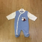 cheap 100% cotton new born baby romper clothes toddler clothing velvet fabric