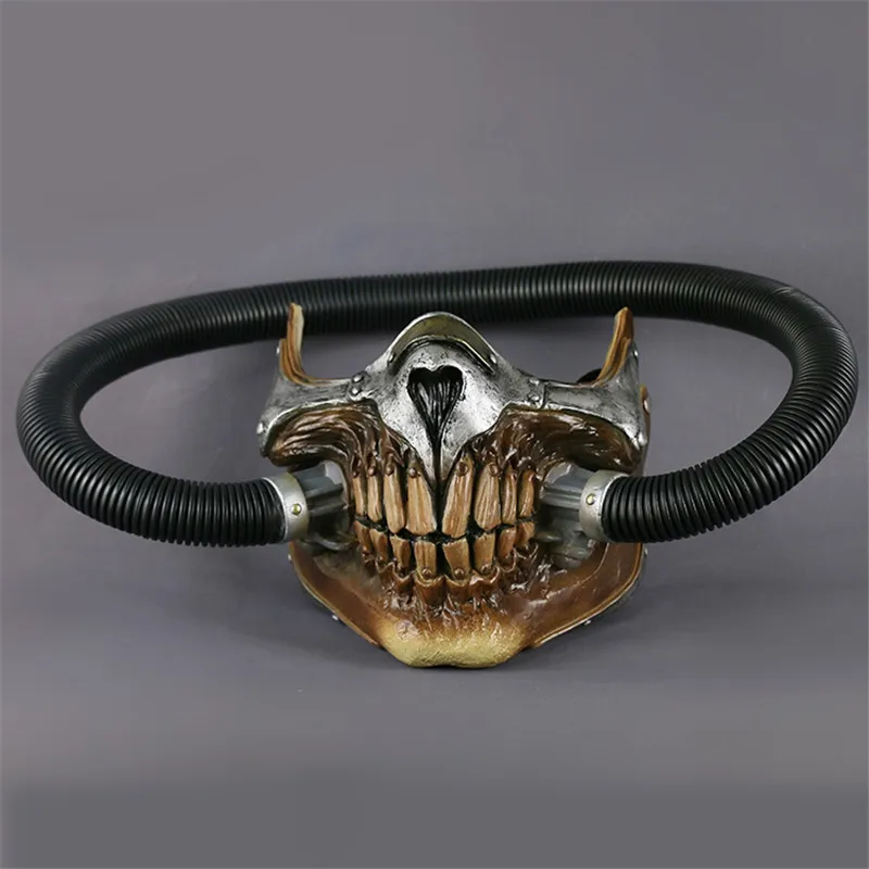 Cosermart Movie Mad Max Mask Helmet Punk Mask Skeleton Mask Halloween Devil Props Cosplay PVC Accessory Mask (3)