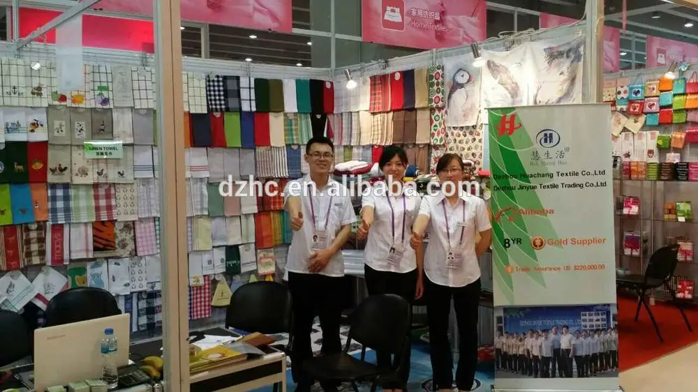 Professional cotton tea towel with CE certificate