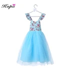 Boutique Frock Design For Baby Girl Kids Clothes Flower Girl Dress Patterns Hot Selling In 2018