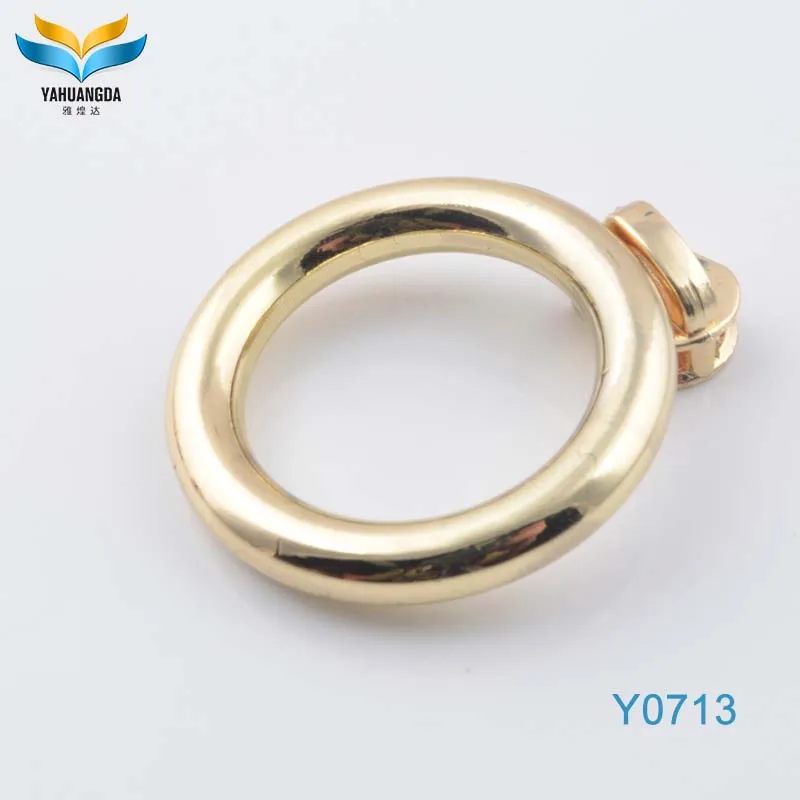 wholesale round wire metal snap o ring for bags