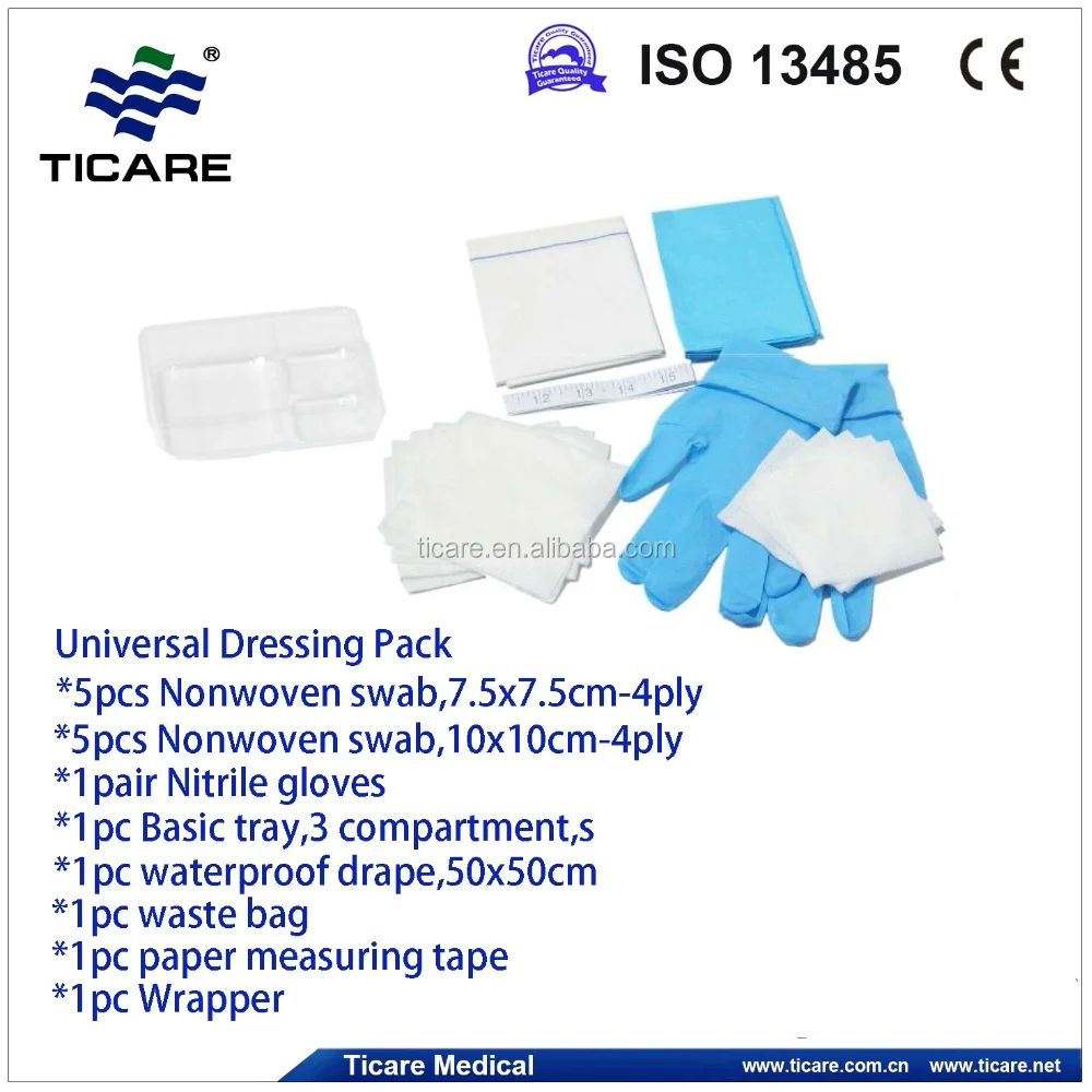 Disposable Universal Dressing Pack Buy Sterile Dressing Pack