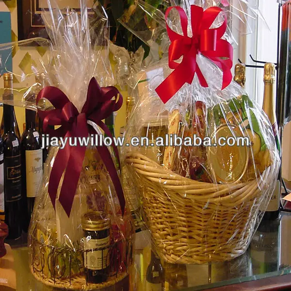 high quality! india cane gift baskets towel cake