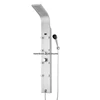 Wholesale Bathroom Aluminum Alloy Shower Panel With Massage Body Jets & Hand Shower