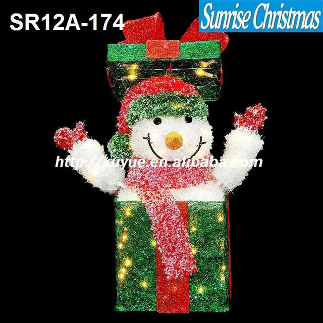 decoration supplies backorignal christmas gift box with cheerful