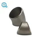 ASME B16.5 Stainless Steel Pipe Fitting 35 45 60 Degree Pipe Elbow
