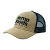 high quality custom logo men straw hemp mesh trucker cap hats