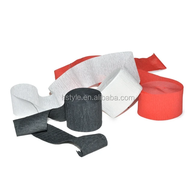 product name crepe paper streamers usage gift wrapping