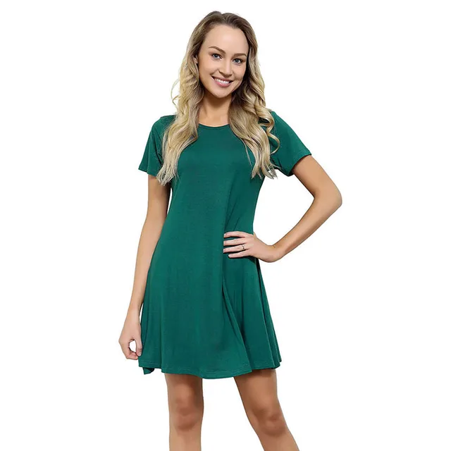 china green fashion dress