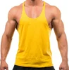 Custom new style mens gym stringer wholesale gym vest