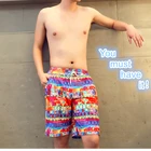 2016 new fashion arena beach transparent men swimwear