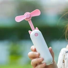 Mini air conditioner portable electric rechargeable fan