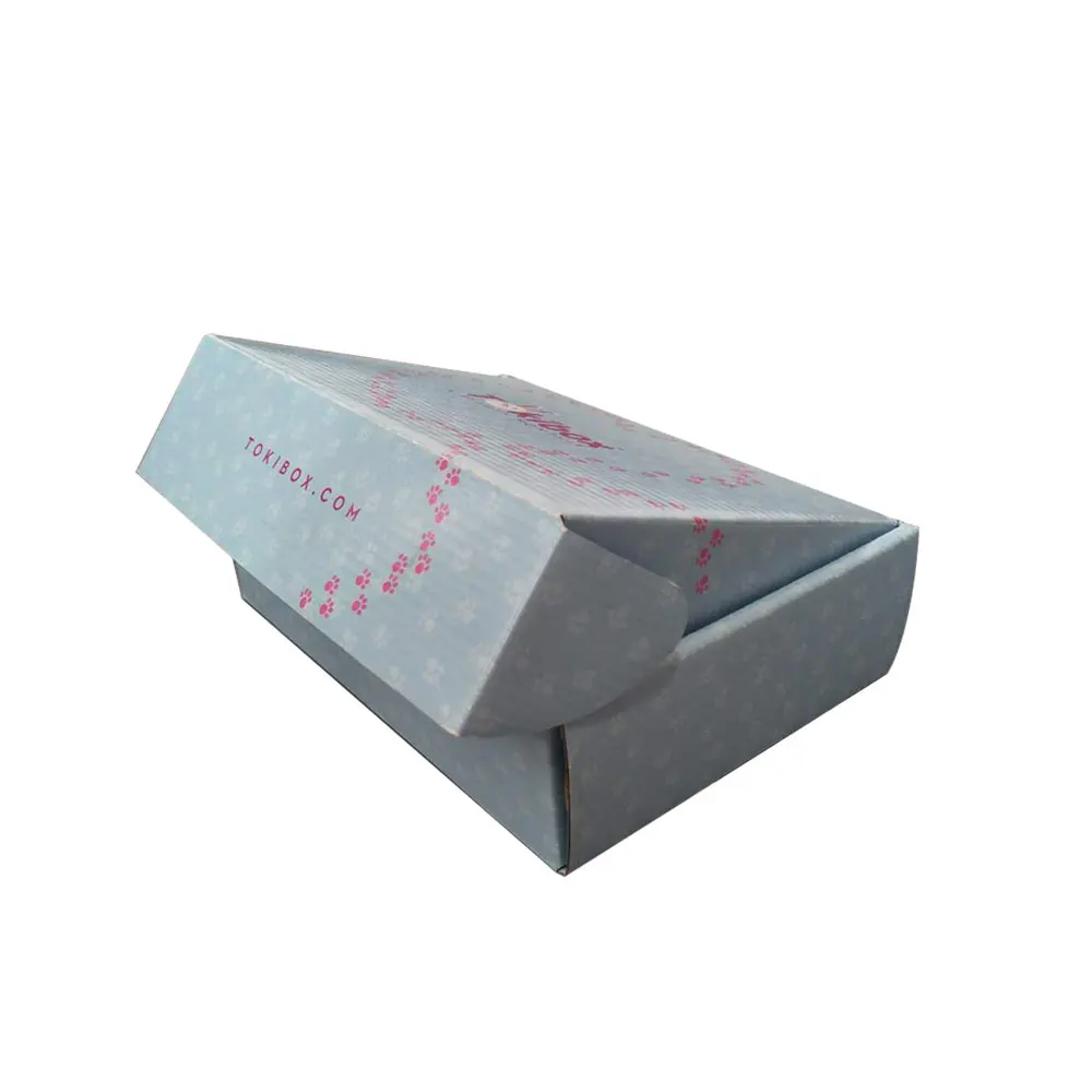 cute gift paper corrugated box foldable packaging paper box
