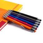 Promotional caneta metal tablet stylus touch screen ballpoint pen branded custom logo kugelschreiber