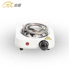 Single Burner Portable Kitchen Equipment Coil Table Top 500w Electric Cooking Heater