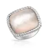 925 silver jewelry material mother of pearl ring fashion jewellery designs
