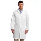 SMS Fabric Disposable Lab Coats with Knit Cuff and Collar