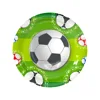Disposable Paper Plate Football Fans Party Dinnerware