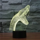 FS-3037 3D Snake USB Leb Lamp Touch Led Light USB Projection Animal