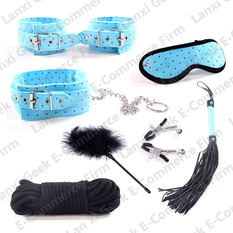 Sm Bondage Kits Sex Products Sexy Toys Restraint Whip Mouth Gag Cosplay