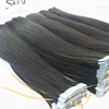 Best Quality Double Drawn Tape In Extensions Human Hair Adhesive