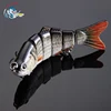 Big 8inch Multi Jointed Life-like Bass Pike Fishing Lures