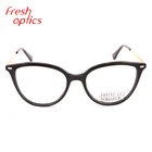 Logo Customization Eyeglasses Fb4747 Fashion Cat Shape Optical Frame High Quantity Acetate Eyeglasses In Wenzhou