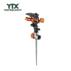 Gardening Impulse Sprinkler with metal Spike garden Lawn Sprinkler Irrigation agricultural sprinkler