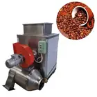 small roasted huller coffee cocoa bean peeling peeler cracking hulling machine