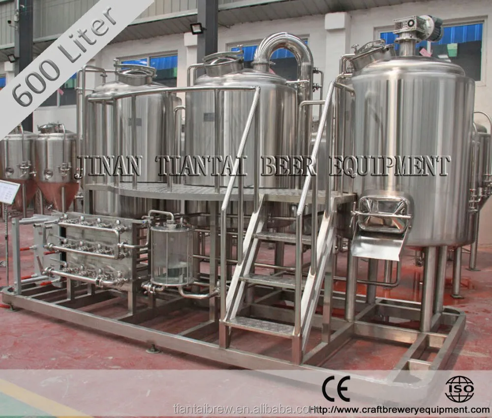 Three Vessel 600l Beer Brewing Tanks With Wort Grant Buy 600l Beer Brewing Tanks,600l Beer