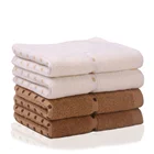 japanese 100% cotton solid color hotel bath towel sets