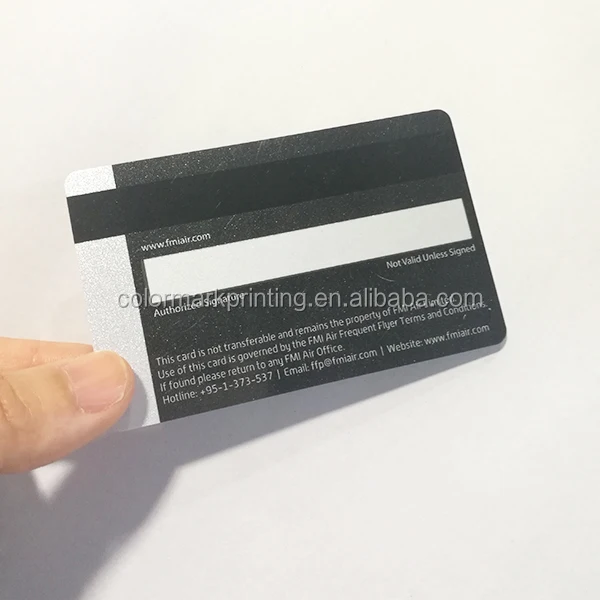 full color printing credit card size pvc plastic membership