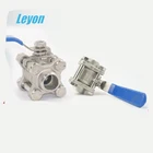 wenzhou sanitary medium pressure ball valve safety valve price 3pc ball valve stainless steel psi