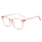 Amazon hot selling woman women computer anti-blue blue light blocking glasses pink orange with UV400