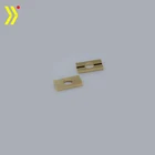 China made JY top rated galvanized leather square accessory , luggage bag parts