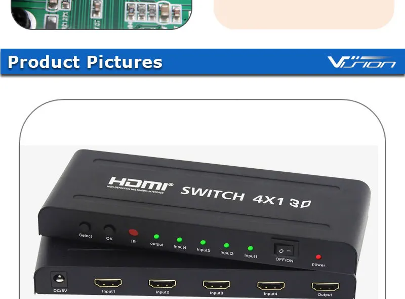 4x1 HDMI Switch (4)