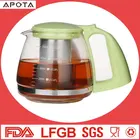 Wholesale 1300ml 750ml tea kettle novelty teapot glass teapot with stainless steel infuser
