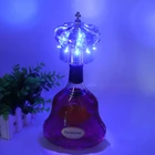 Electric led Champagne Bottle topper crown - Rechargeable