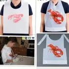 OEM manufacturer factory price disposable plastic poly safety bibs