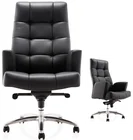 Leather Chair Swivel Chair Fashion Modern Design Luxury Boss Swivel Tilt Adjustable Reclining Office Leather Chair