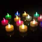 Wedding decor candles decorative tealight led flickering candles